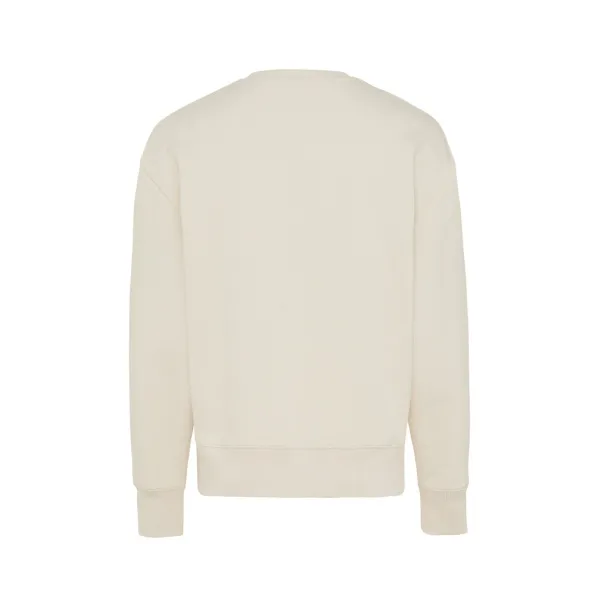  Iqoniq Kruger unisex opušteni pulover od recikliranog pamuka, 340 g/m² - iqoniq Prirodna 