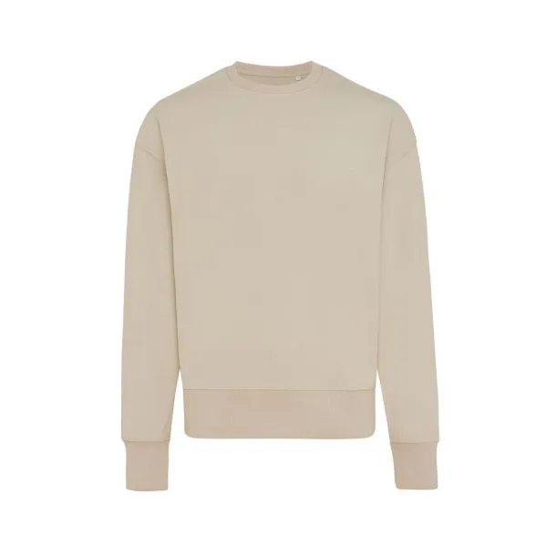  Iqoniq Kruger unisex opušteni pulover od recikliranog pamuka, 340 g/m² - iqoniq desert