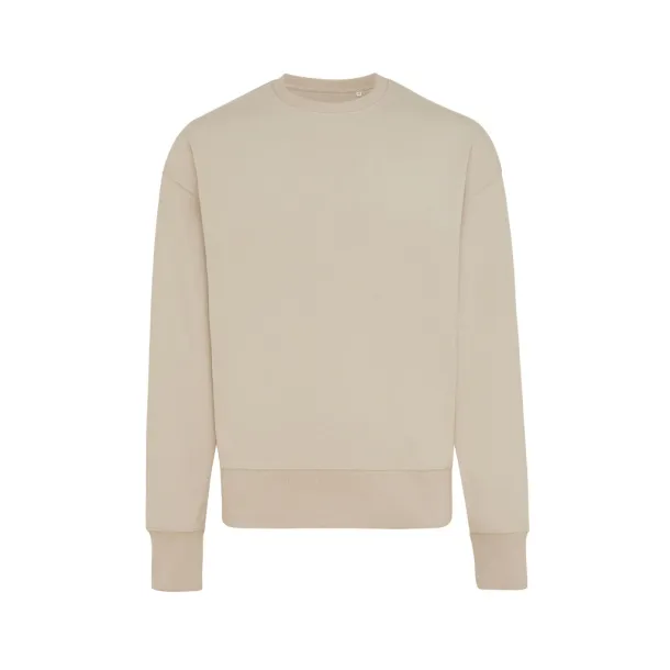  Iqoniq Kruger unisex opušteni pulover od recikliranog pamuka, 340 g/m² - iqoniq desert