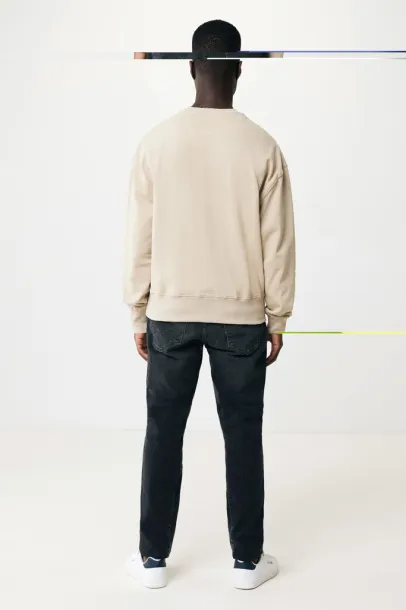  Iqoniq Kruger unisex opušteni pulover od recikliranog pamuka, 340 g/m² - iqoniq desert
