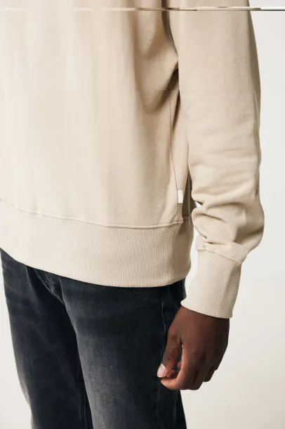  Iqoniq Kruger unisex opušteni pulover od recikliranog pamuka - iqoniq desert