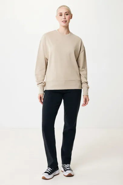  Iqoniq Kruger unisex opušteni pulover od recikliranog pamuka, 340 g/m² - iqoniq desert