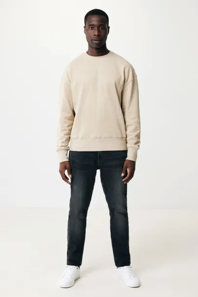  Iqoniq Kruger unisex opušteni pulover od recikliranog pamuka, 340 g/m² - iqoniq desert