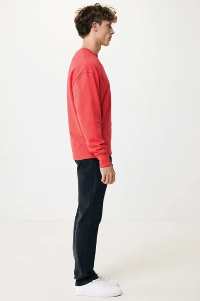  Iqoniq Kruger unisex relaxed recycled cotton crew neck - iqoniq Red 