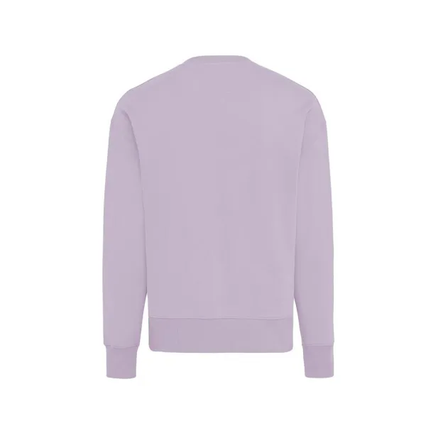  Iqoniq Kruger unisex opušteni pulover od recikliranog pamuka, 340 g/m² - iqoniq Lavanda
