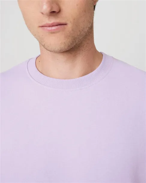  Iqoniq Kruger unisex opušteni pulover od recikliranog pamuka, 340 g/m² - iqoniq Lavanda