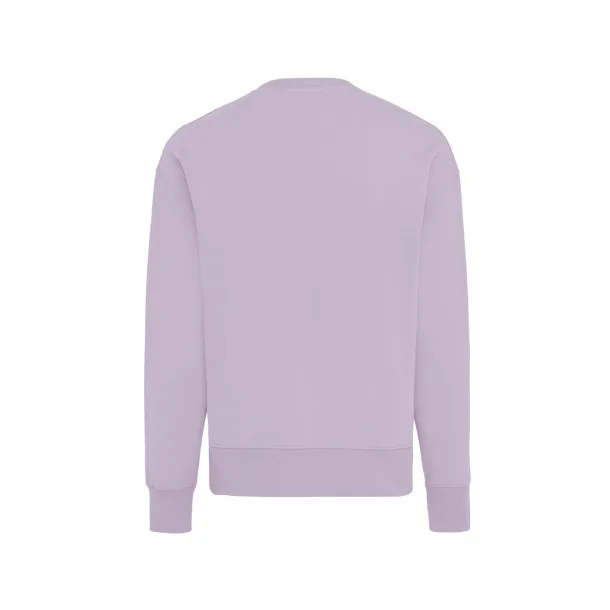  Iqoniq Kruger unisex opušteni pulover od recikliranog pamuka, 340 g/m² - iqoniq Lavanda