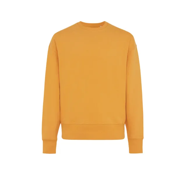  Iqoniq Kruger unisex opušteni pulover od recikliranog pamuka, 340 g/m² - iqoniq sundial orange 