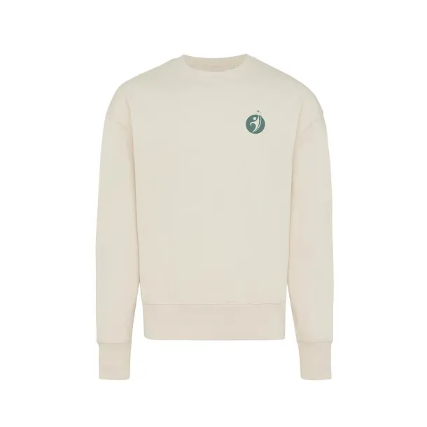  Iqoniq Kruger unisex opušteni pulover od recikliranog pamuka, 340 g/m² - iqoniq natural raw 