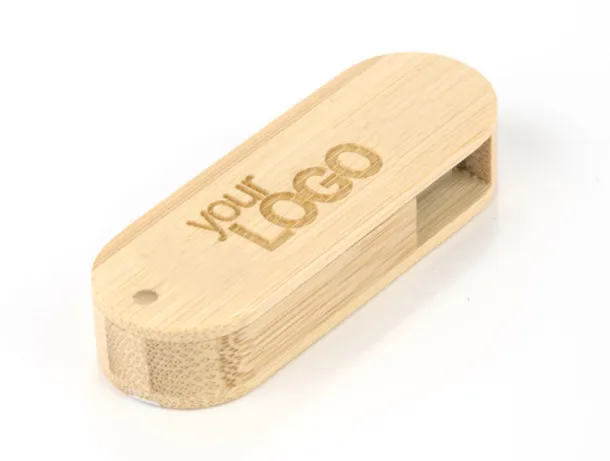 STALK Bamboo USB flash drive Brown