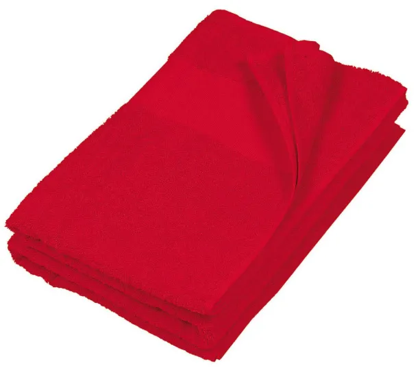  Ručnik za plažu, 450 g/m2 - Kariban Crvena