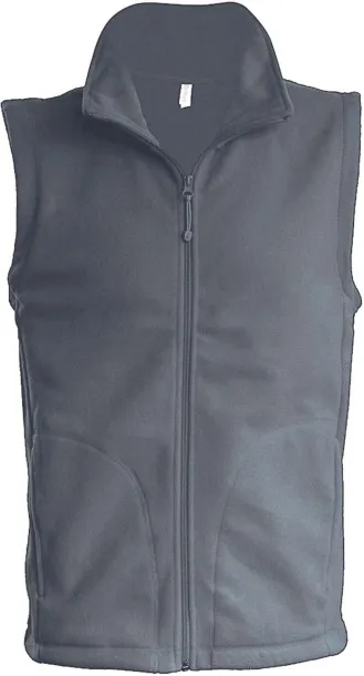 LUCA MEN'S MICRO FLEECE GILET - Kariban Convoy Grey