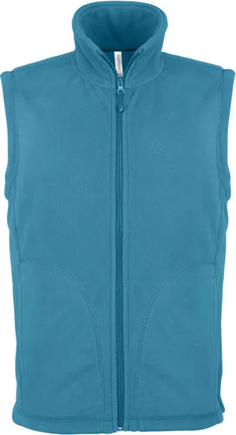 LUCA MEN'S MICRO FLEECE GILET - Kariban Tropical Blue