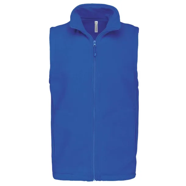 LUCA MEN'S MICRO FLEECE GILET - Kariban True Indigo