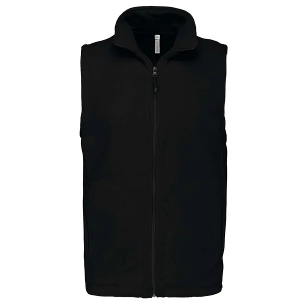 LUCA MEN'S MICRO FLEECE GILET - Kariban Black