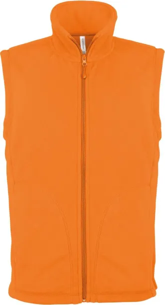 LUCA MEN'S MICRO FLEECE GILET - Kariban Orange