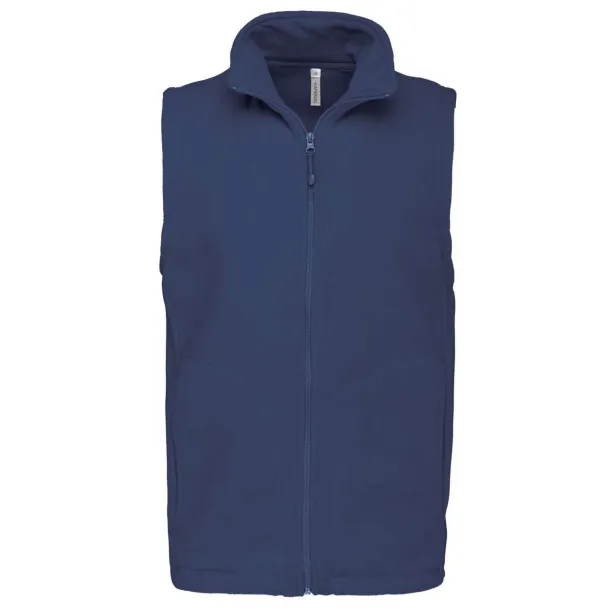 LUCA MEN'S MICRO FLEECE GILET - Kariban Deep Blue