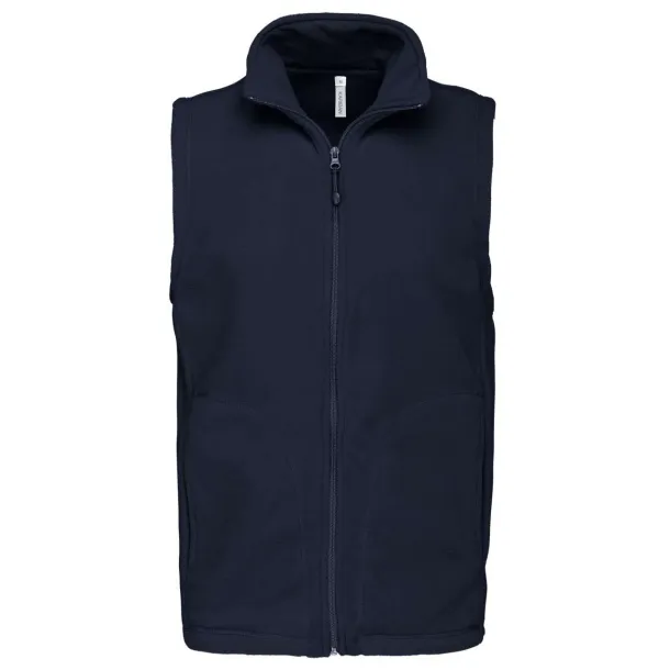 LUCA MEN'S MICRO FLEECE GILET - Kariban Deep Blue