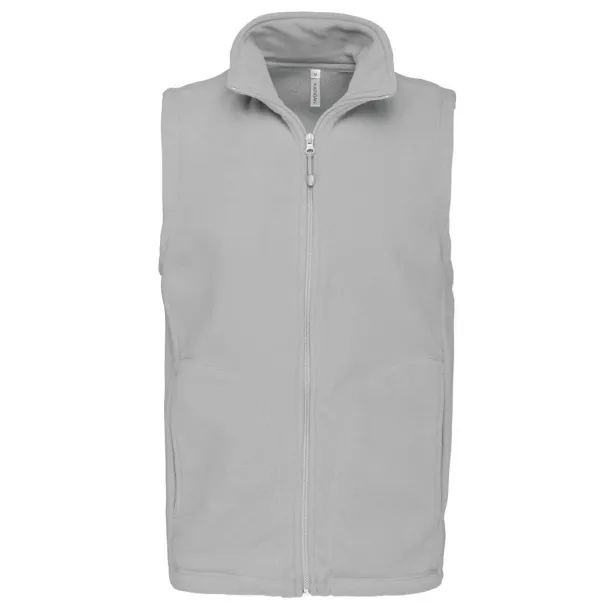 LUCA MEN'S MICRO FLEECE GILET - Kariban Light Steel