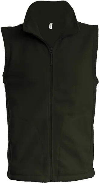 LUCA MEN'S MICRO FLEECE GILET - Kariban Green Olive