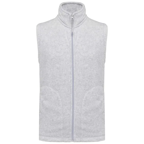 LUCA MEN'S MICRO FLEECE GILET - Kariban Ash