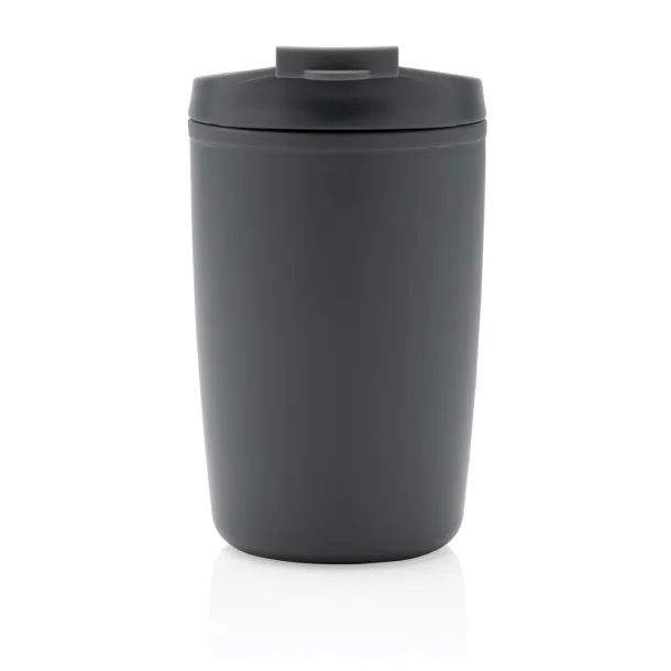  GRS čaša od recikliranog PP-a s poklopcem na preklop, 300 ml - XD Collection Antracit