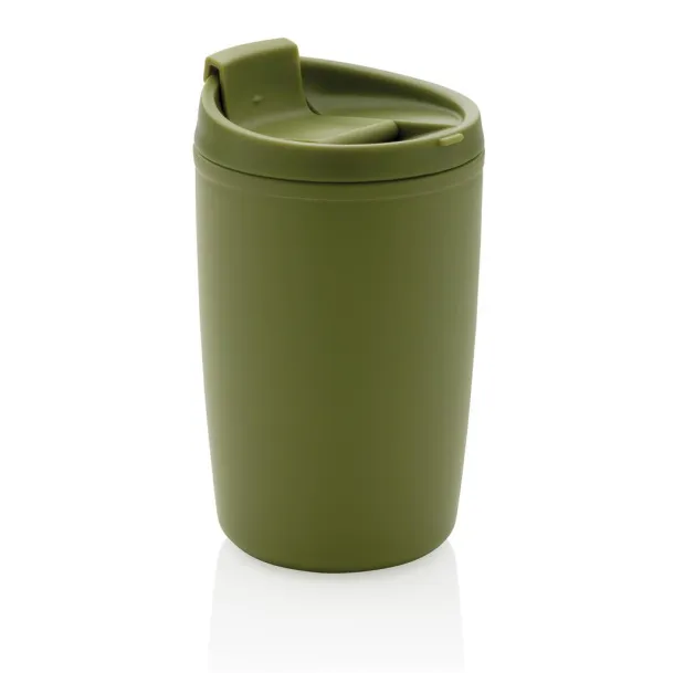  GRS čaša od recikliranog PP-a s poklopcem na preklop, 300 ml - XD Collection 45533C 