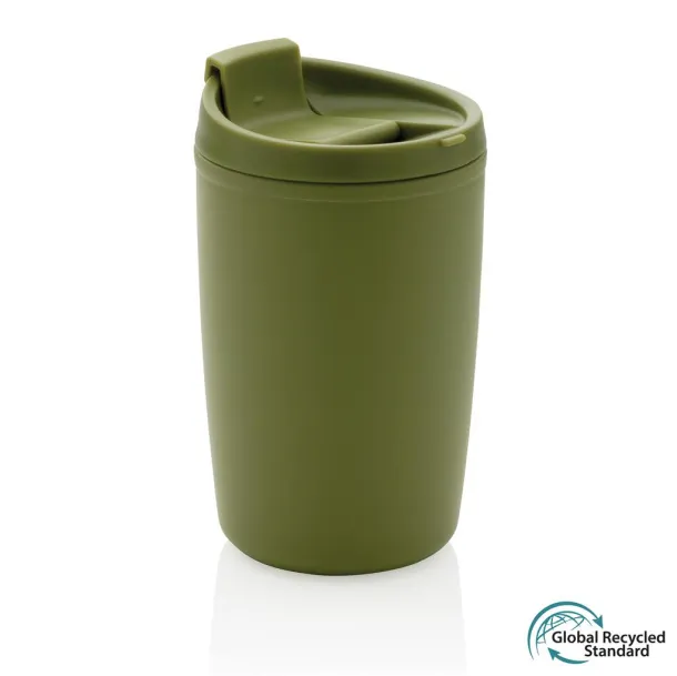  GRS čaša od recikliranog PP-a s poklopcem na preklop, 300 ml - XD Collection 45533C 