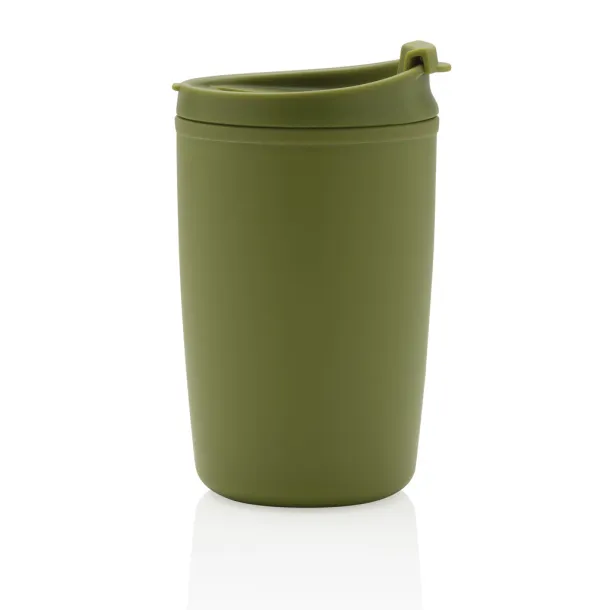  GRS čaša od recikliranog PP-a s poklopcem na preklop, 300 ml - XD Collection 45533C 
