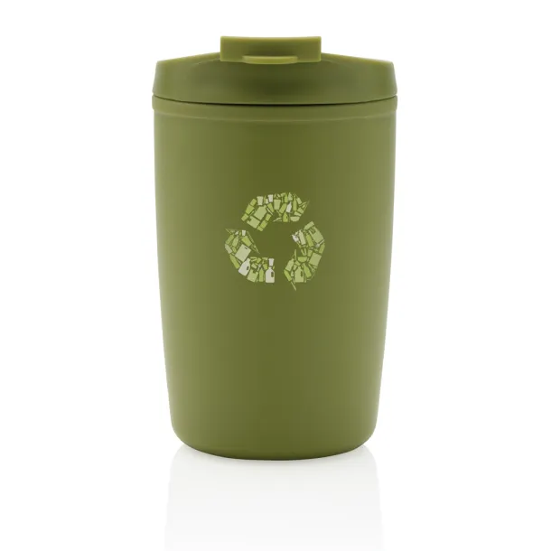  GRS čaša od recikliranog PP-a s poklopcem na preklop, 300 ml - XD Collection 45533C 