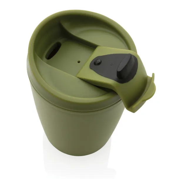  GRS čaša od recikliranog PP-a s poklopcem na preklop, 300 ml - XD Collection 45533C 