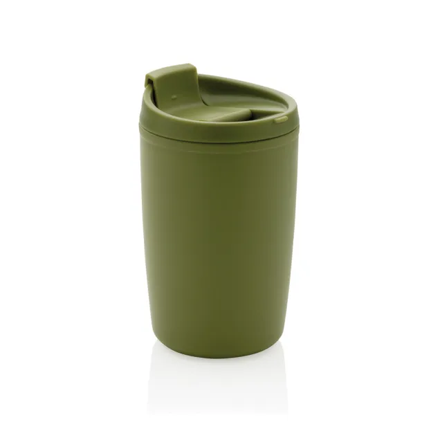  GRS čaša od recikliranog PP-a s poklopcem na preklop, 300 ml - XD Collection 45533C 