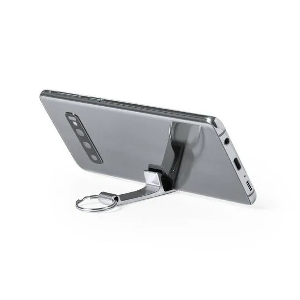  Privjesak za ključeve sa stalkom za mobitel i otvaračem Srebrna