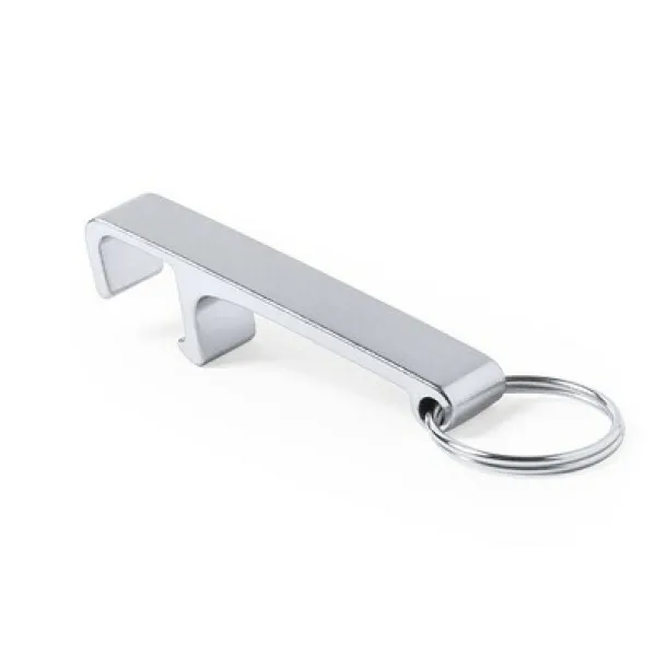  Keyring, phone stand and bottle opener Srebrna