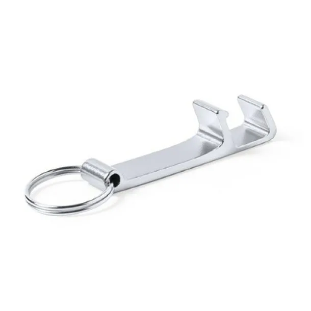  Keyring, phone stand and bottle opener silver