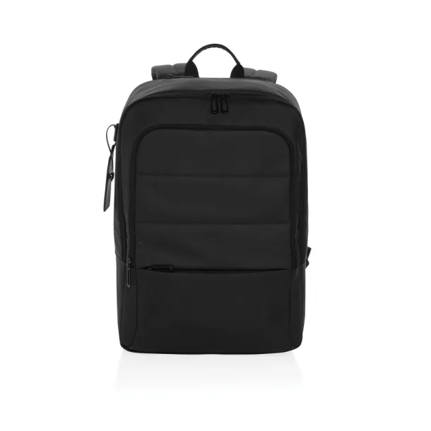  Armond AWARE™ RPET 15.6 inch laptop backpack - XD Xclusive Black 