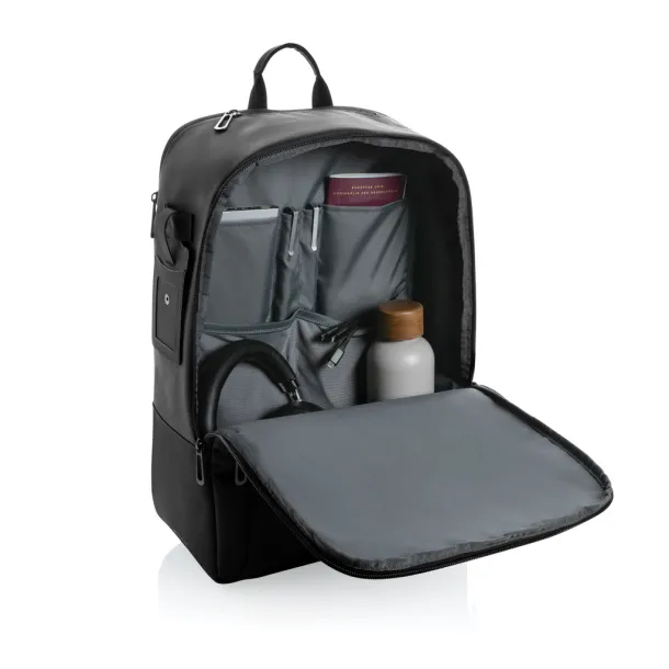  Armond AWARE™ RPET 15.6 inch laptop backpack - XD Xclusive Black 