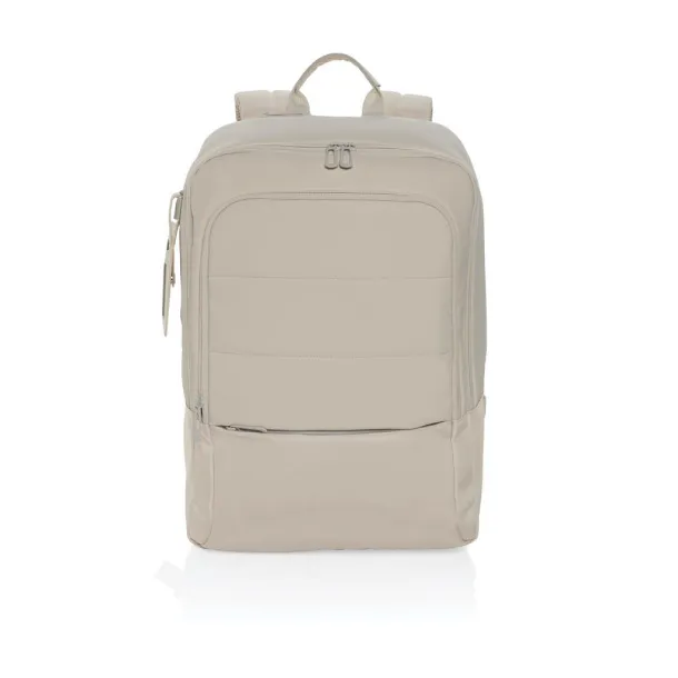  Armond AWARE™ RPET 15.6 inch laptop backpack - XD Xclusive beige
