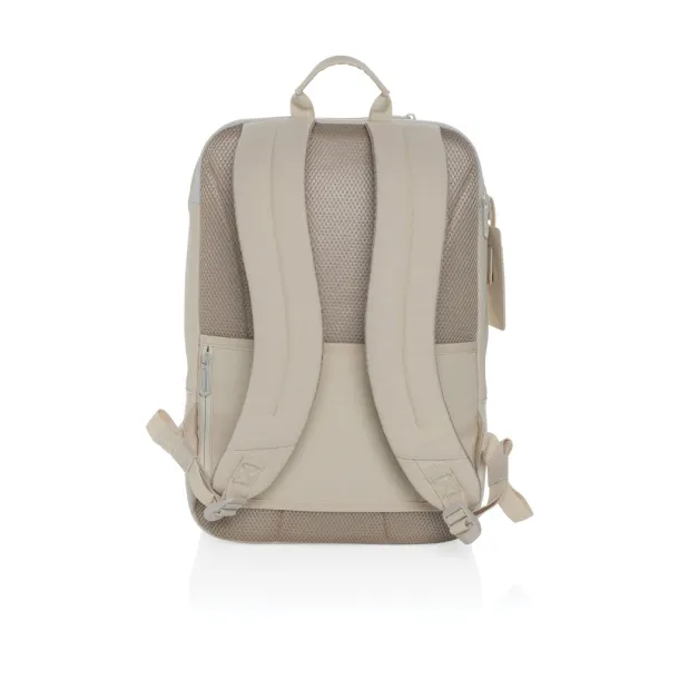  Armond AWARE™ RPET 15.6 inch laptop backpack - XD Xclusive beige