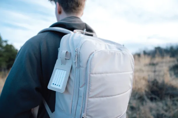  Armond AWARE™ RPET 15.6 inch laptop backpack - XD Xclusive beige