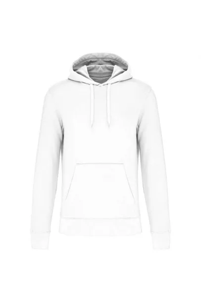  MEN'S ECO-FRIENDLY HOODED SWEATSHIRT - 280 g/m² - Kariban White