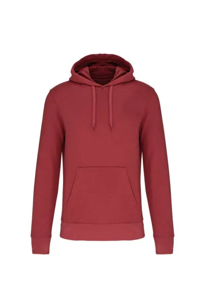  MEN'S ECO-FRIENDLY HOODED SWEATSHIRT - 280 g/m² - Kariban Terracotta Red