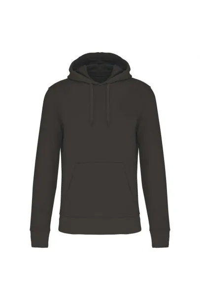  MEN'S ECO-FRIENDLY HOODED SWEATSHIRT - 280 g/m² - Kariban Tamno siva