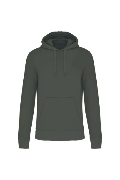  MEN'S ECO-FRIENDLY HOODED SWEATSHIRT - 280 g/m² - Kariban Tamno Kahki