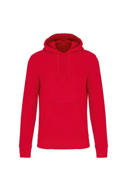  MEN'S ECO-FRIENDLY HOODED SWEATSHIRT - 280 g/m² - Kariban Red