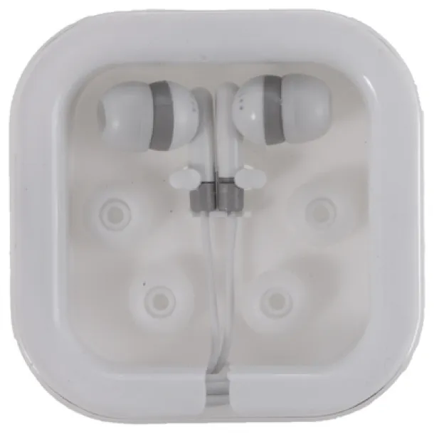  Earphones white