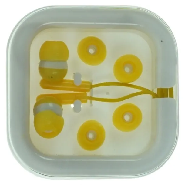  Earphones yellow