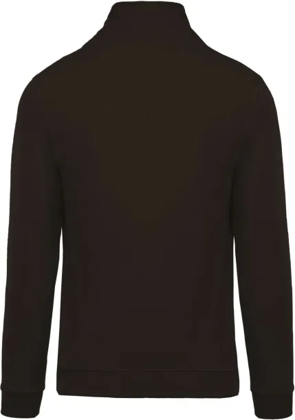  ZIP NECK SWEATSHIRT - 280 g/m² - Kariban Tamno siva