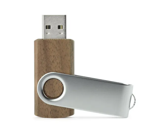 TWISTER WALNUT 16 GB USB flash drive Smeđa