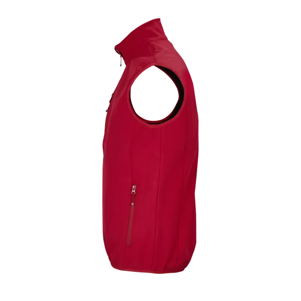  SOL'S FALCON BW muški softshell prsluk - SOL'S Pepper Red